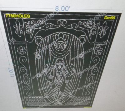 DM65 DEVI MATA  12X8 FEET 7780 HOLES (3 PARTS)