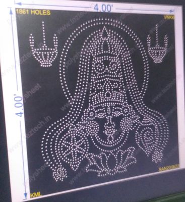VNK6 VENKATESWARA  4X4 FEET 1861HOLES