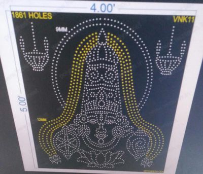 VNK11 VENKETSWARA 4X5 FEET 1861 HOLES
