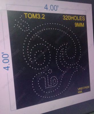 TOM3.2 TOM 4X4 FEET 320 HOLES