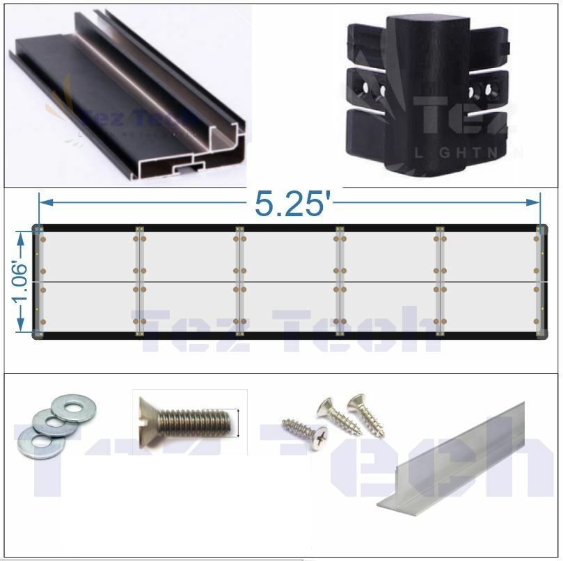 (FRM38) 1.06 X 5.25 FEET PK25 ( WITHOUT BACKCOVER)