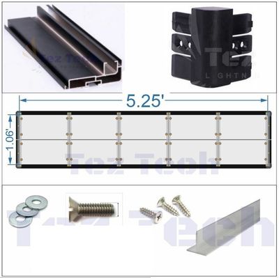(FRM38) 1.06 X 5.25 FEET PK25 ( WITHOUT BACKCOVER)