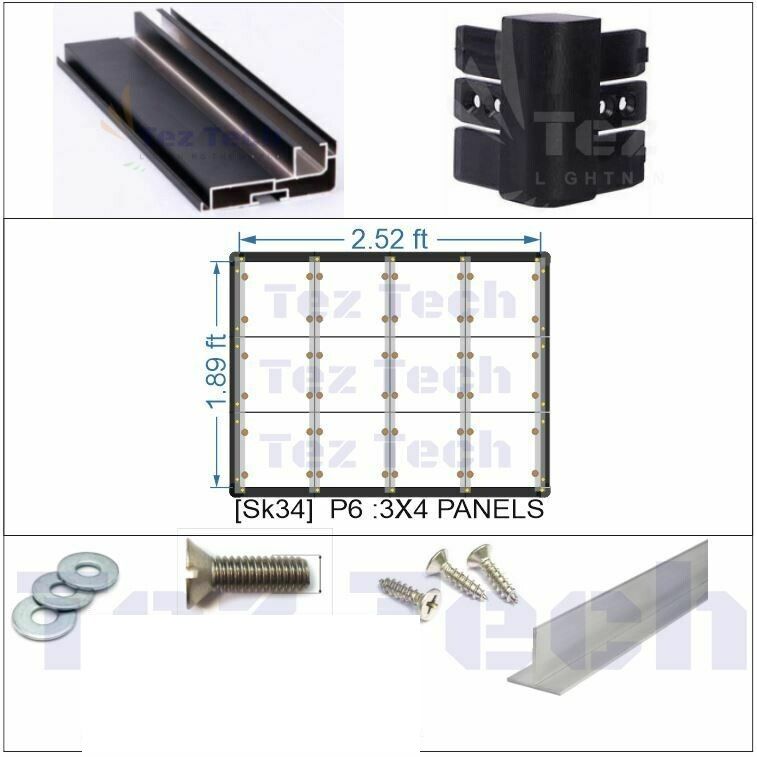 (FRM64) SK34 FRAMING KIT (WITHOUT COVER)