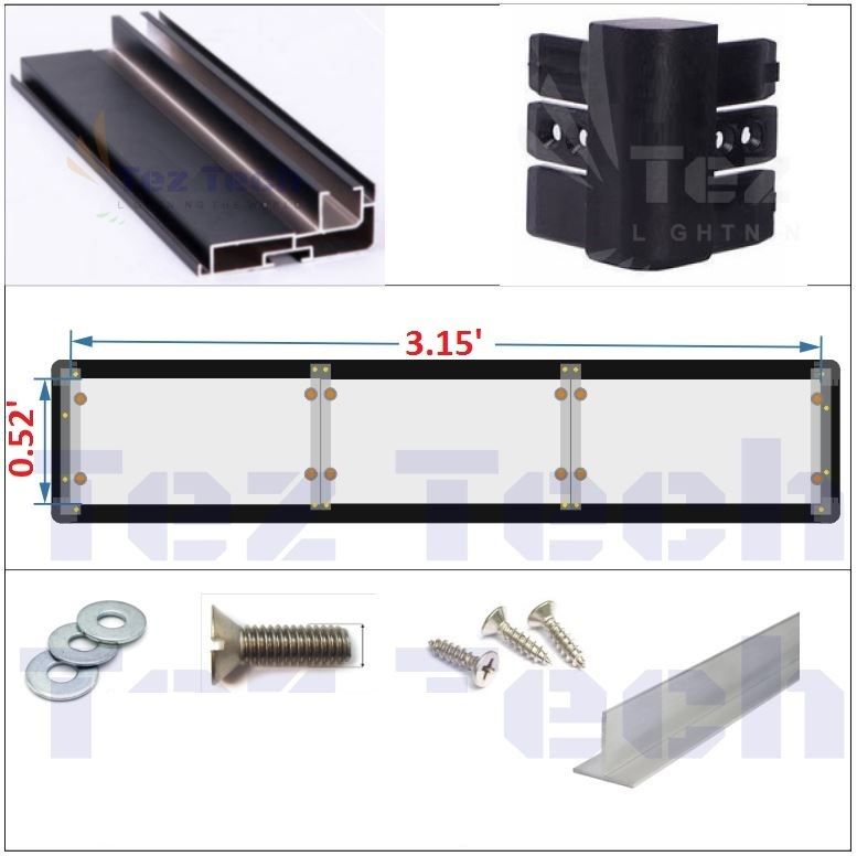 (FRM27) 0.52 X 3.15 FEET PK13 (WITHOUT COVER)