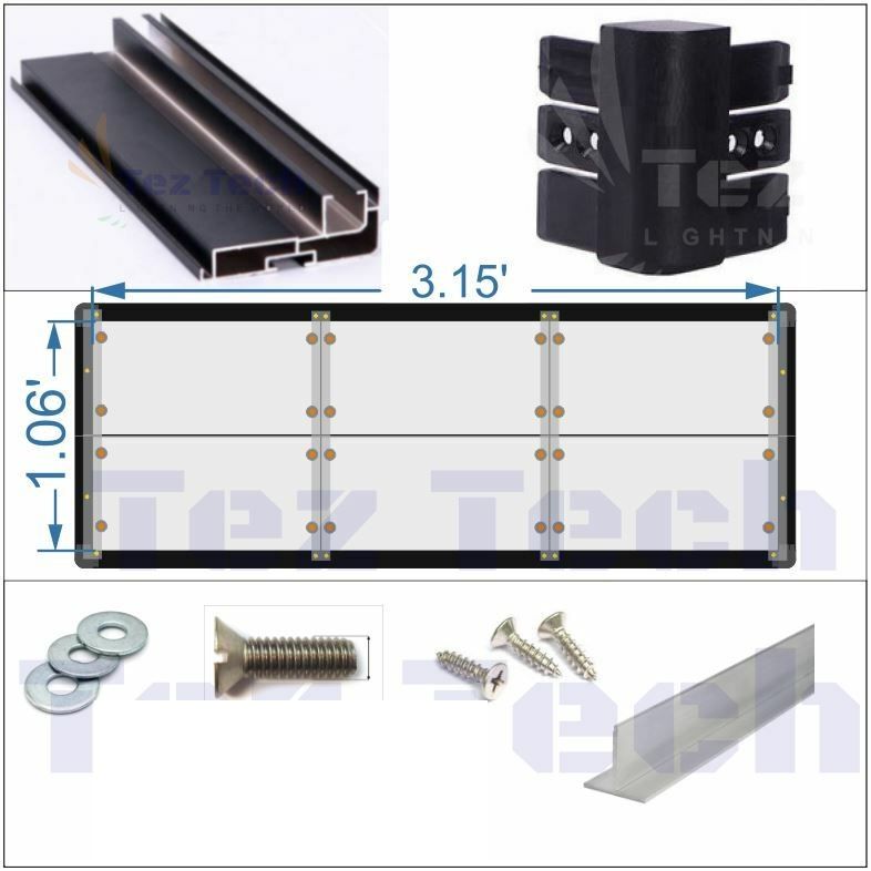 (FRM36) 1.06 X 3.15 FEET PK23  (WITHOUT COVER)