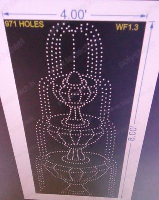 WF1.3 WATER FOUNTAIN 4X8 FT 971 HOLES