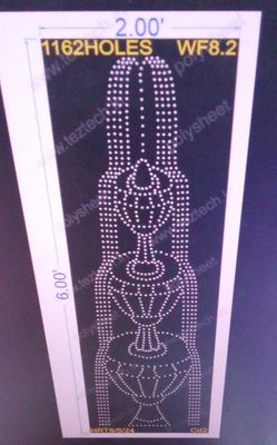 WF8.2 WATER FOUNTAIN 2X6 FEET 1162 HOLES