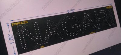 NMB2 NAGARI 1.5X6.5 FEET 379 HOLES