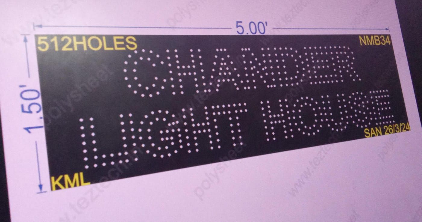 NMB34 1.5X5 FEET 512HOLES