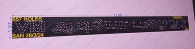 NMB38 NAME BOARD 1X12 FEET 657 HOLES
