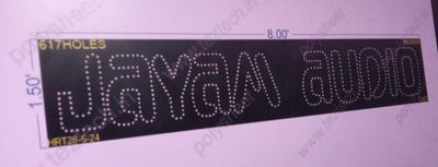 NMB60 JAYAM AUDIO 1.5X8 FEET 617 HOLES