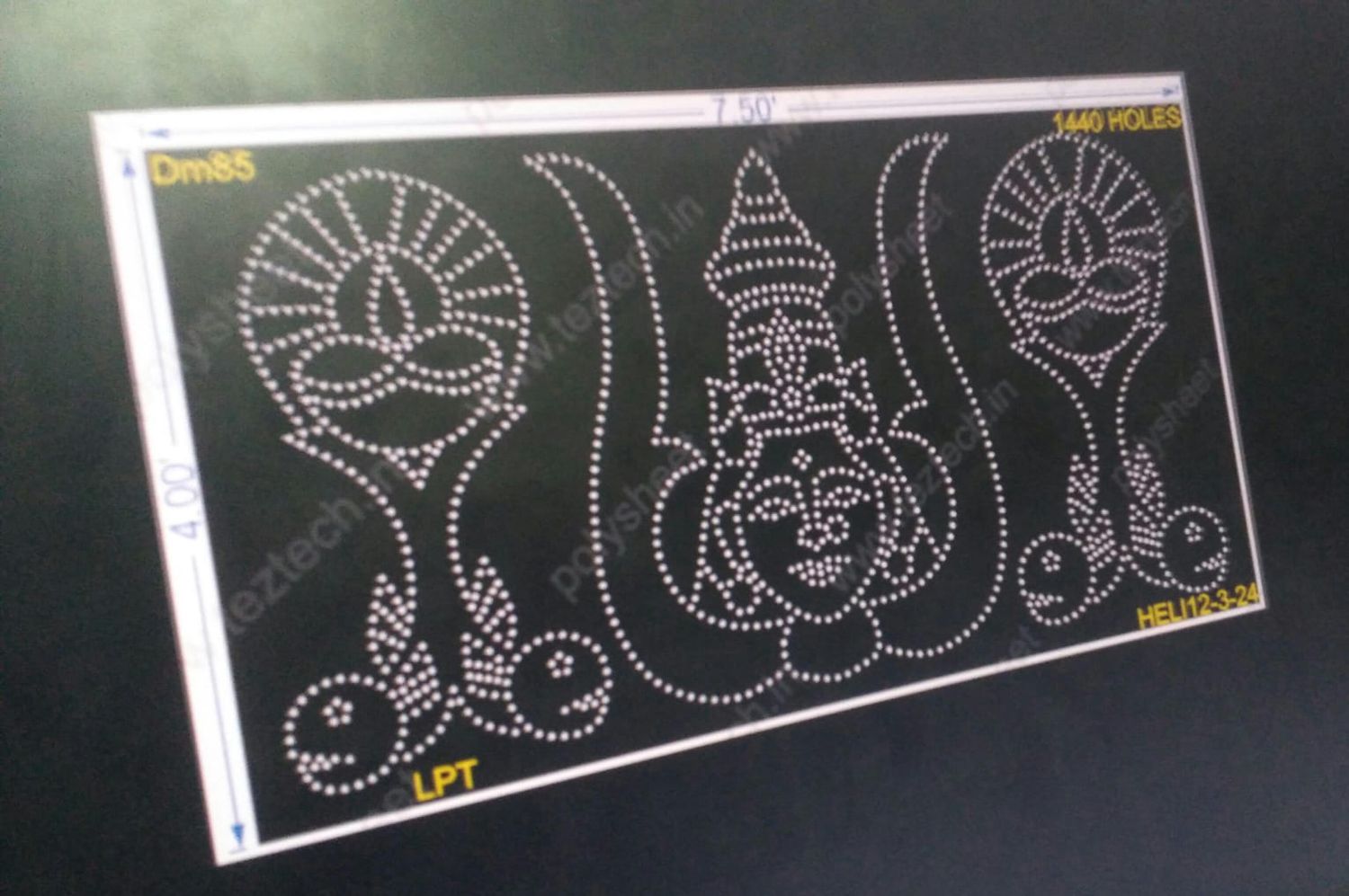 DM85 DEVI MATA 4X7.5 FEET 1440 HOLES