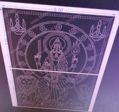 DM64 DEVI MATA  8X6FEET 5040HOLES (2 PARTS)