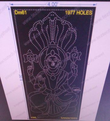 DM61 DEVI MATA 4X8 FEET 1977 HOLES