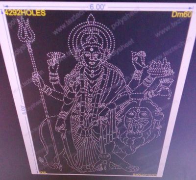 DM60 DEVI MATA 8X6 FEET 4292 HOLES