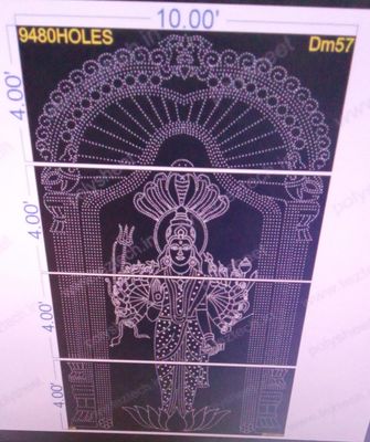 DM57 PADMAVTI MATA 10X16FEET 9480HOLES IN 4PARTS