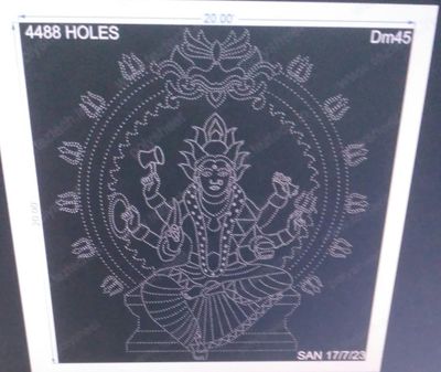 DM45 DURGA MATA  20X20 FEET 4488HOLES