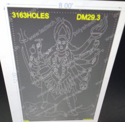 DM29.3  KALI MATA  12X8 FEET 3163HOLES