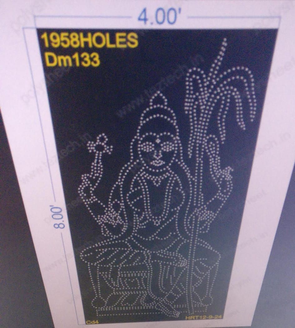 DM133 DEVI MATA 4X8 FEET 1958 HOLES