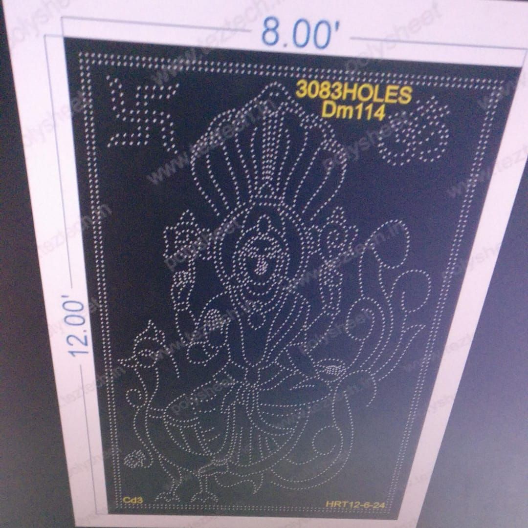 DM114 DEVI MATA (4-PARTS) 8X12 FEET 3083 HOLES