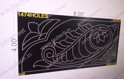CGTR18 GATE ROW 1 PART 4X8 FEET 1474 HOLES