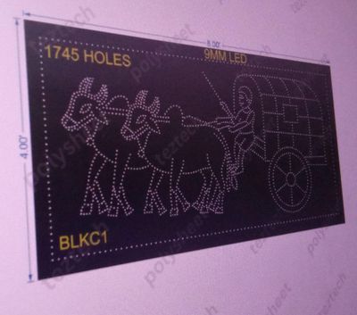 BLKC1  BULLUCK CART  4X8 FEET  1745 HOLES