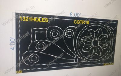 CGTR19 GATE ROW 1 PART 4X8 FEET 1321 HOLES
