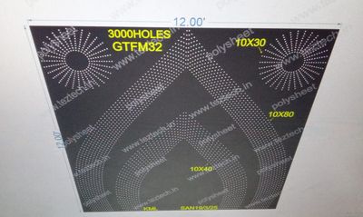 GTFM32  4 PARTS 12X12 FEET 3000 HOLES
