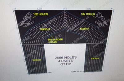 GT112 GATE 5 PART 8.5X10 FEET 2066HOLES