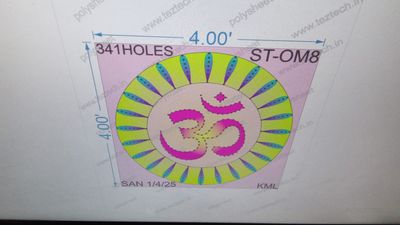ST-OM8 OM 4X4 FEET 341 HOLES 1 PART