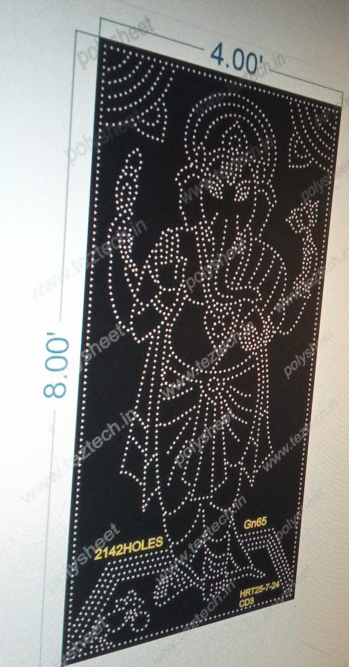 GN65 GANESHJI 4X8 FEET 2142 HOLES