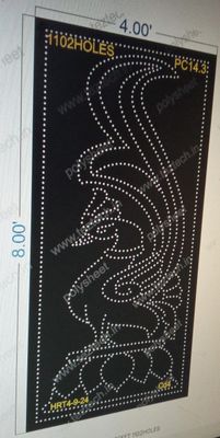 PC14.3 PEACOCK 4X8FEET 1102HOLES