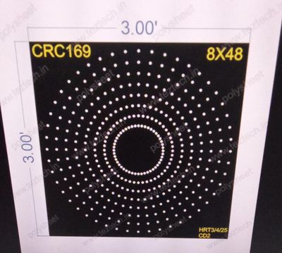 CRC169	3X3 FEET 8X48  HOLES  TOTAL HOLES= 384