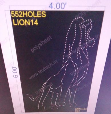 LION14 LION 6X4  FEET 552  HOLES