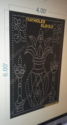 KLS13.2 KALSH 1 PART 6X4 FEET 1141 HOLES