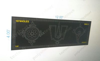 SNS2.3 SHANKU NAMAM SHAKRAM 12X4 FEET 1674 HOLES