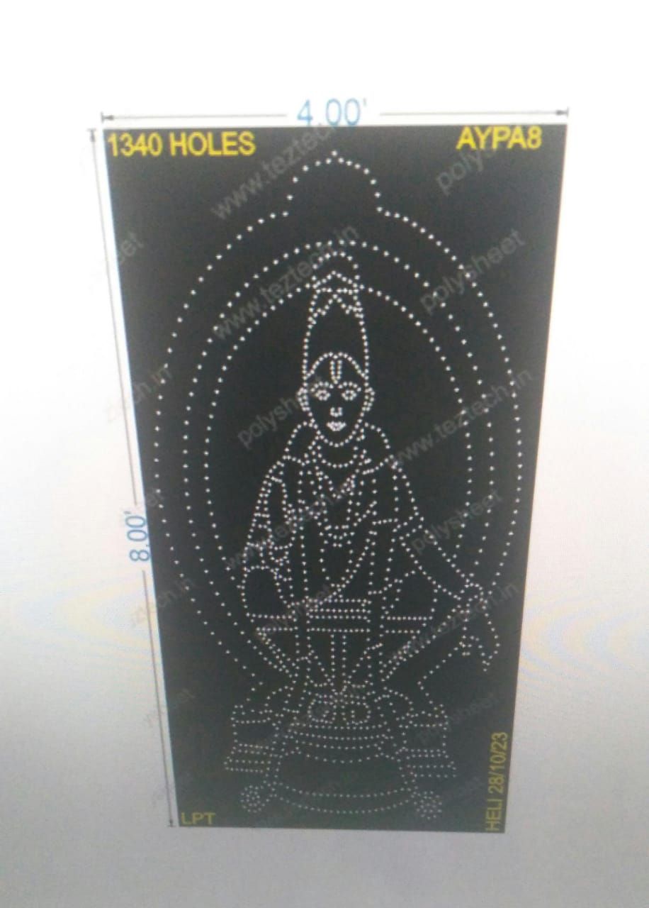 AYPA8 AYYAPPA 4X8 FEET 1340 HOLES