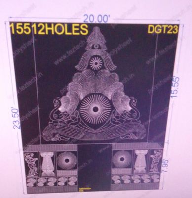 DGT23 DESIGNER GATE 23.50X20 FT 15512 TOTAL HOLES