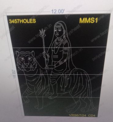 MMS1 MALE MAHADESHWARA SWAMY 16X12 FEET 3457 HOLES