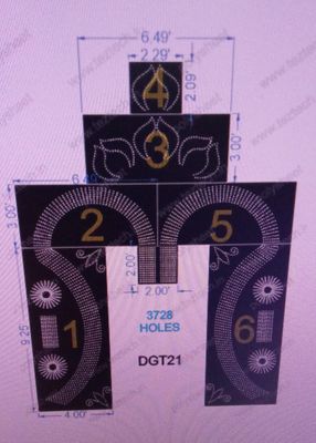 DGT21 DESIGNER GATE 2728 TOTAL HOLES