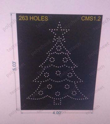 CMS1.2 CHRISTMAS TREE  5X4 FEET  263 HOLES