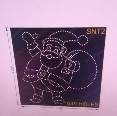 SNT2 SANTA 4X4FT 649 HOLES