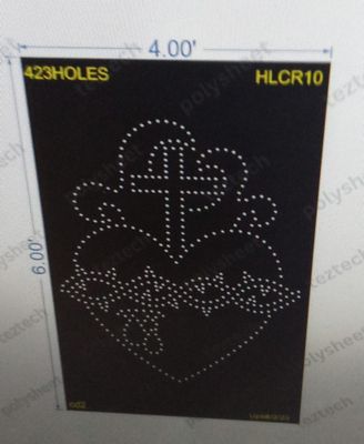 HLCR10 HOLLY CROSS 6X4 FEET 423 HOLES