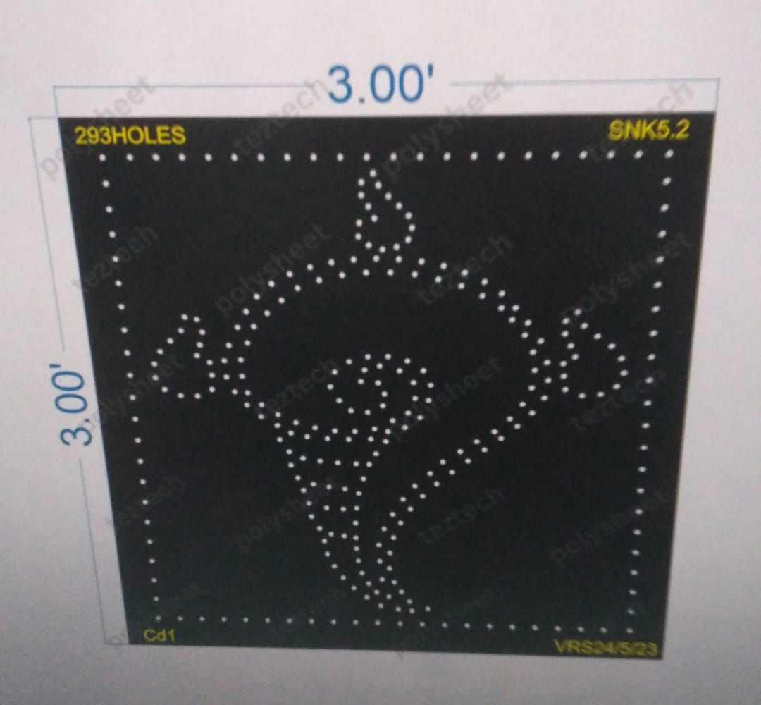 SNK5.2 SHANKU 3X3 FEET 293HOLES