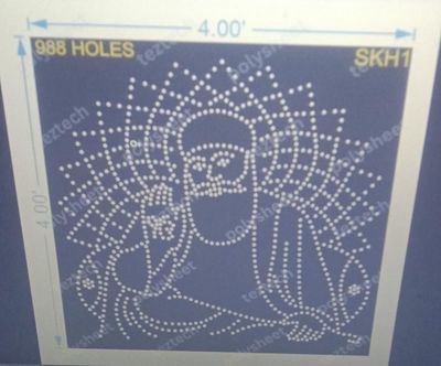 SKH1 SIKH 4X4 FEET 988 HOLES