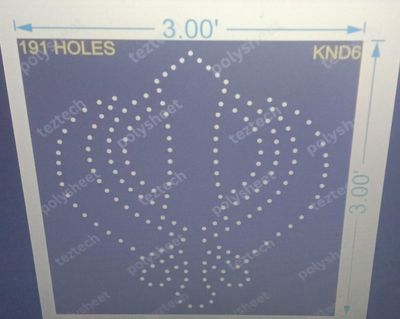 KND6 KHANDA 3X3 FEET 191 HOLES