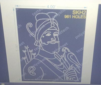 SKH2 SIKH 4X5 FEET 961 HOLES