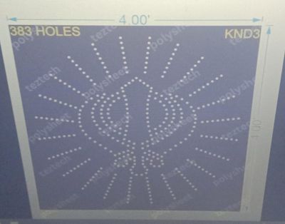 KND3 KHANDA WITH 8X24 CIRCLE 4X4 FEET 383 HOLES