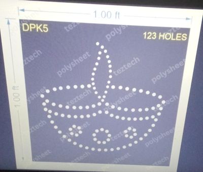 DPK5 DIPAK 1X1 FT 123 HOLES