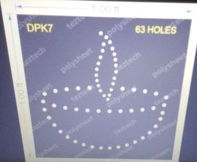 DPK7 DIPAK 1X1 FT 66 HOLES